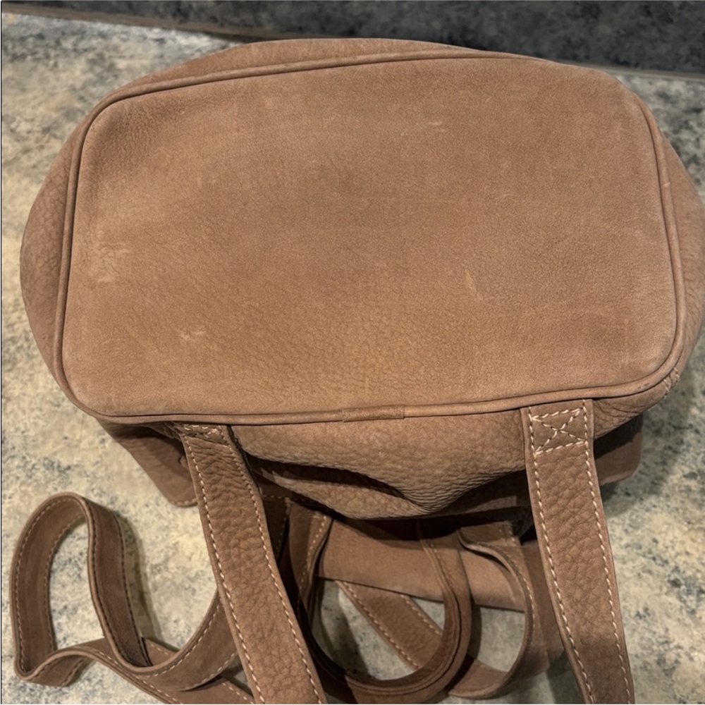 Vintage Coach Sonoma Nubuck Leather Chamois Backpack 4938. Made in Italy - Picture 8 of 13